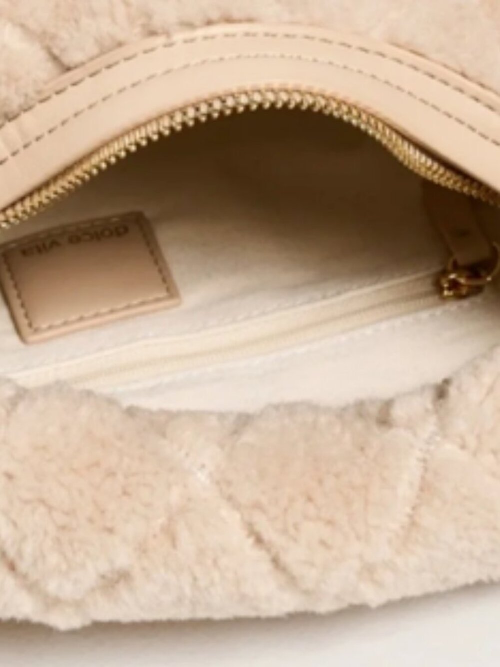 NWT Dolce Vita Frankie Faux Fur Satchel - Picture 14 of 16